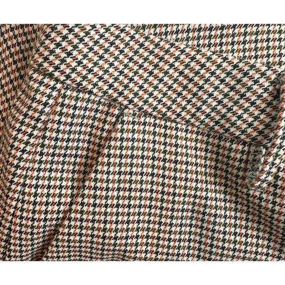 Closed Black & Cream & Orange Houndstooth Print Jack Ankle Trousers sz 27 EUC - Picture 4 of 10